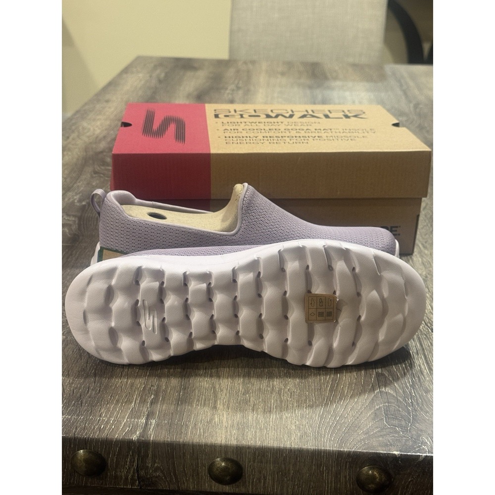 Skechers  Womens Size 11 Go Walk Joy  Aurora  124637 LTMV Light Mauve Sneakers - Picture 5 of 6